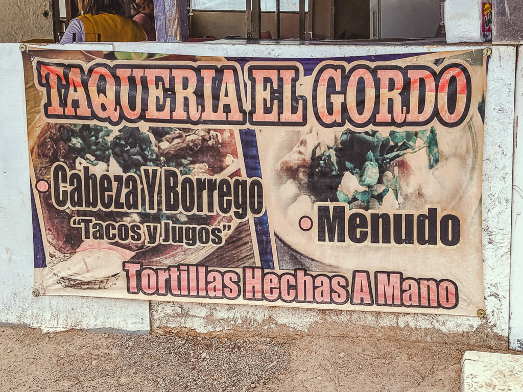 Taqueria El Gordo at the Tohono O'odham Swap Meet