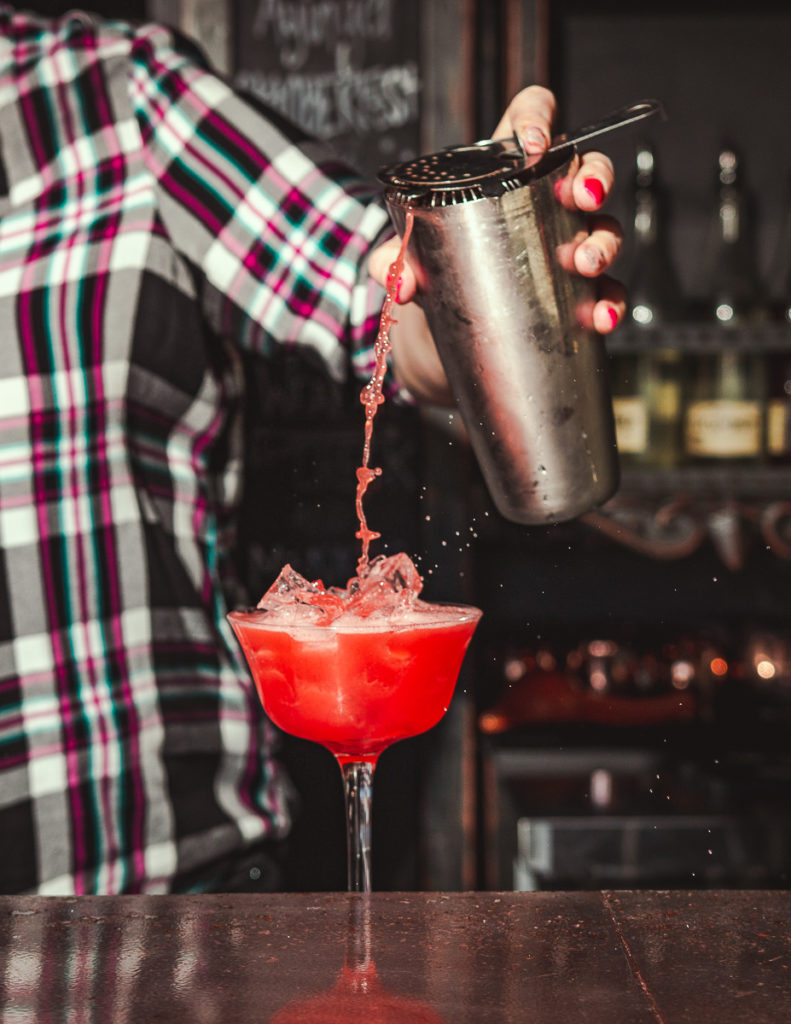 Cinnamon Apple cocktail at The Parish