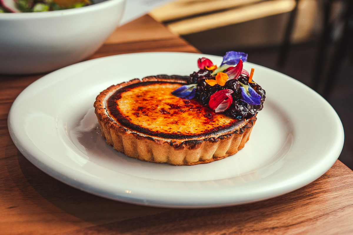 Goat Cheese Tart at Commoner & Co.