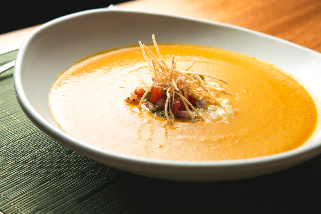 Sonoran Chile + Squash Soup at DOWNTOWN Kitchen + Cocktails