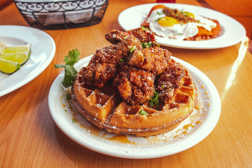 Wings and Waffles at Sonoran Brunch Company