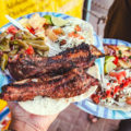 Costillas tacos from El Taco Rustico at Tucson Meet Yourself