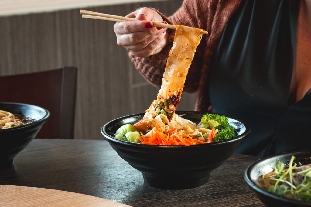 Oil Spill Noodle at China Bamboo
