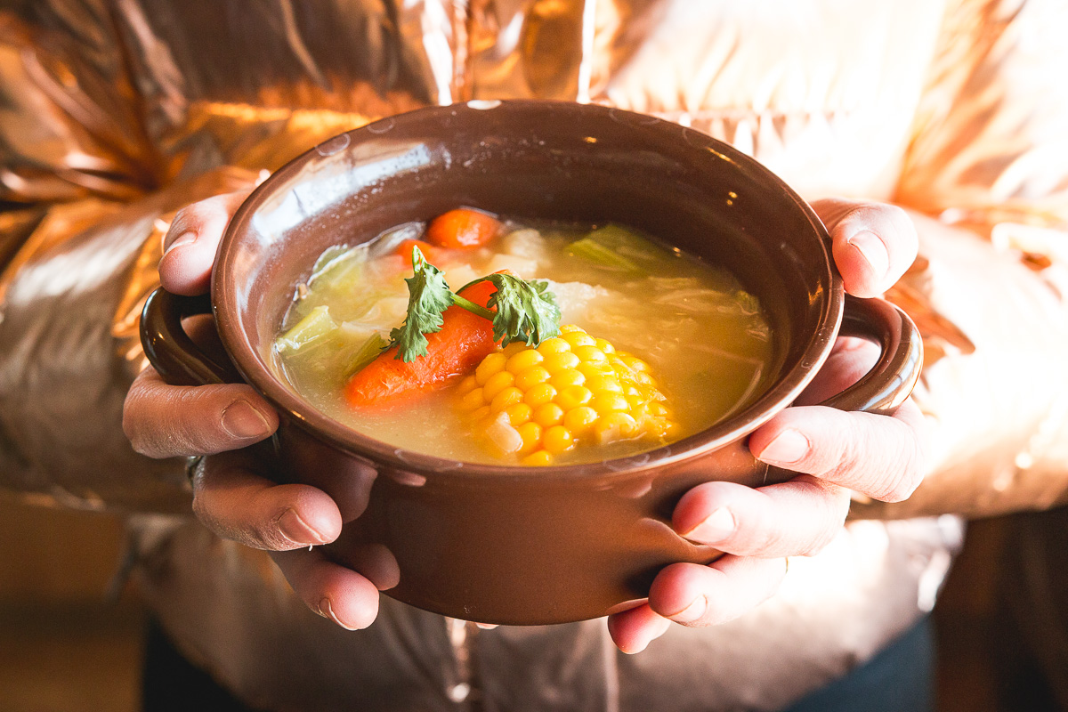 Soup at Peppersauce Kitchen