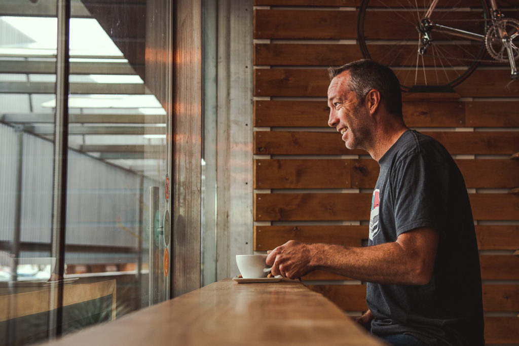 Presta Coffee Roasters owner Curtis Zimmerman