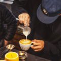 Latte at Presta Coffee Roasters