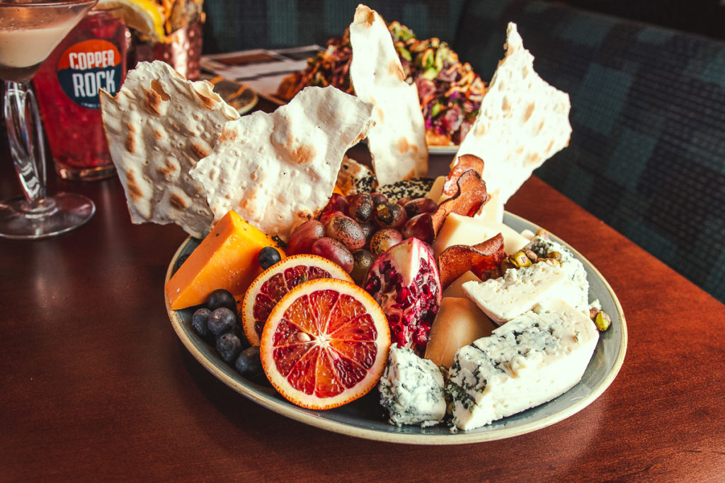 Cheese plate at Copper Rock Craft Eatery (Credit: Jackie Tran)