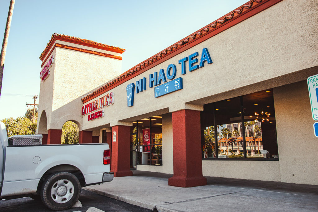Facade at Ni Hao Tea (Credit: Jackie Tran)