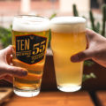 Beers at Ten55 Brewing Company (Credit: Adam Lehrman)