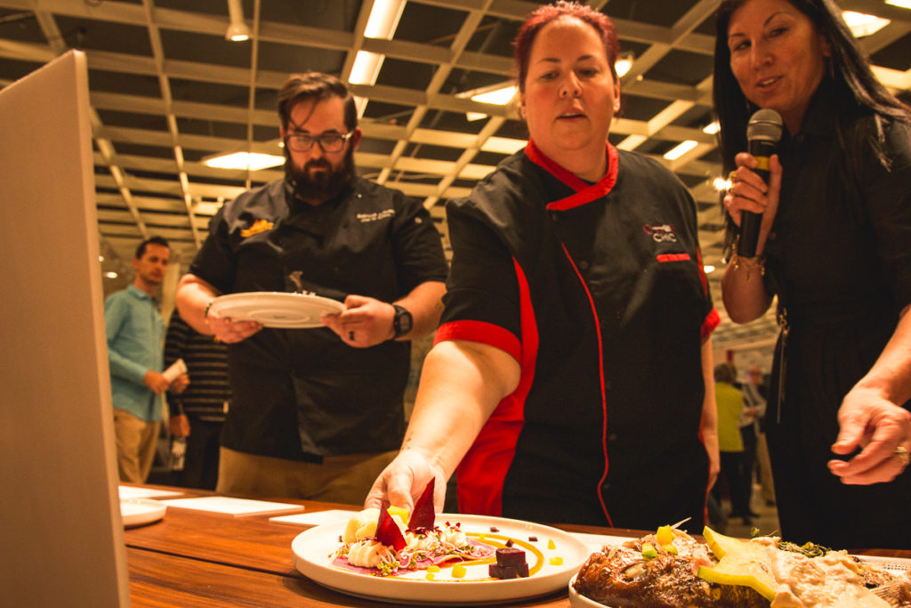 Chef Chic chef Wendy Gauthier at Art of Plating (Credit: Jackie Tran)