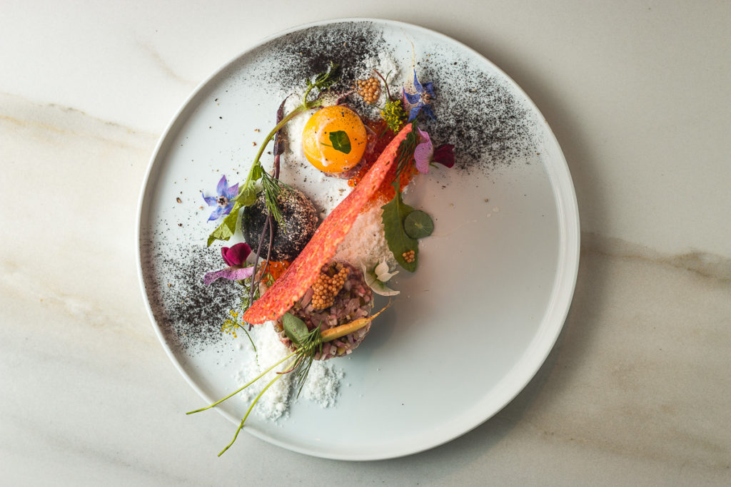 Art of Plating dish by Kyle Nottingham from Ares Collective (Photo by Jackie Tran)