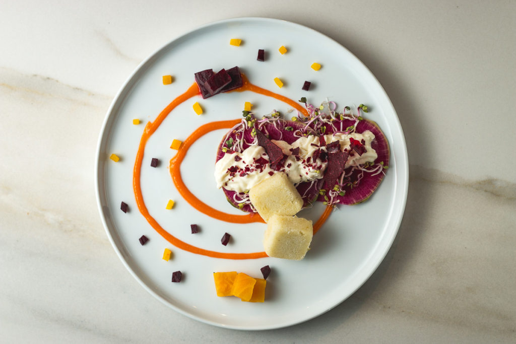 Art of Plating dish by Wendy Gauthier from Chef Chic (Photo by Jackie Tran)