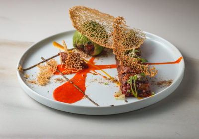 Art of Plating dish by John Martinez from Tito & Pep (Photo by Jackie Tran)