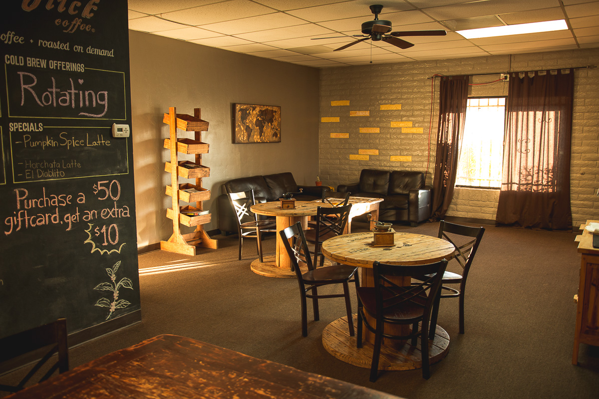 Interior at Yellow Brick Coffee (Credit: Jackie Tran)