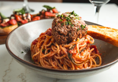Spaghetti & Meatball at Bellissimo Ristorante Italiano (Credit: Jackie Tran)
