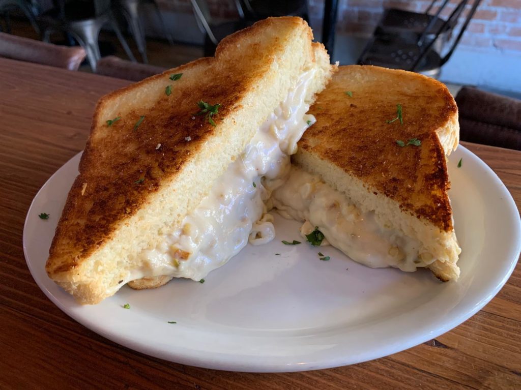 Eva's Elote Grilled Cheese at Batch Cafe & Bar (Photo courtesy of Batch Cafe & Bar)
