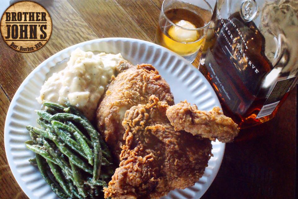 Fried chicken (Photo courtesy of Brother John's Beer, Bourbon & BBQ)