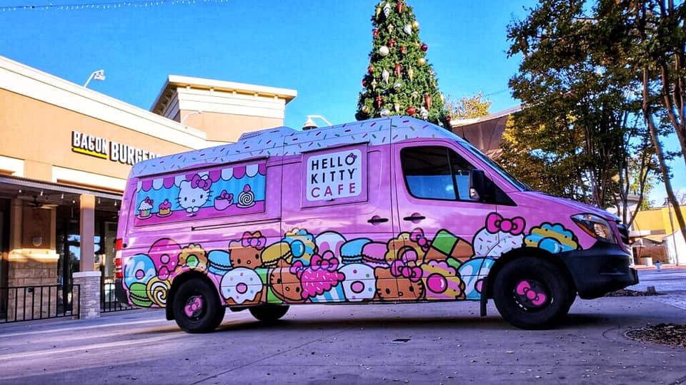 The Hello Kitty Cafe Truck is cruisin' into Tucson with treats & merch