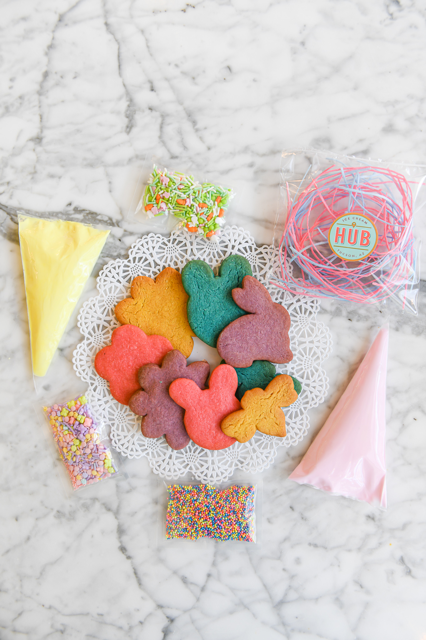 Hop on in to HUB Ice Cream Parlor for Easterthemed treats