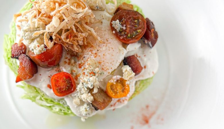 Wedge Salad at PY Steakhouse (Photo by Kim Johnston)