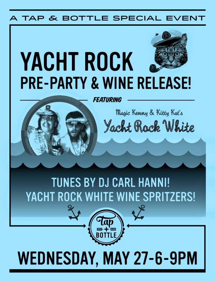 Yacht Rock Pre Party at Tap and Bottle