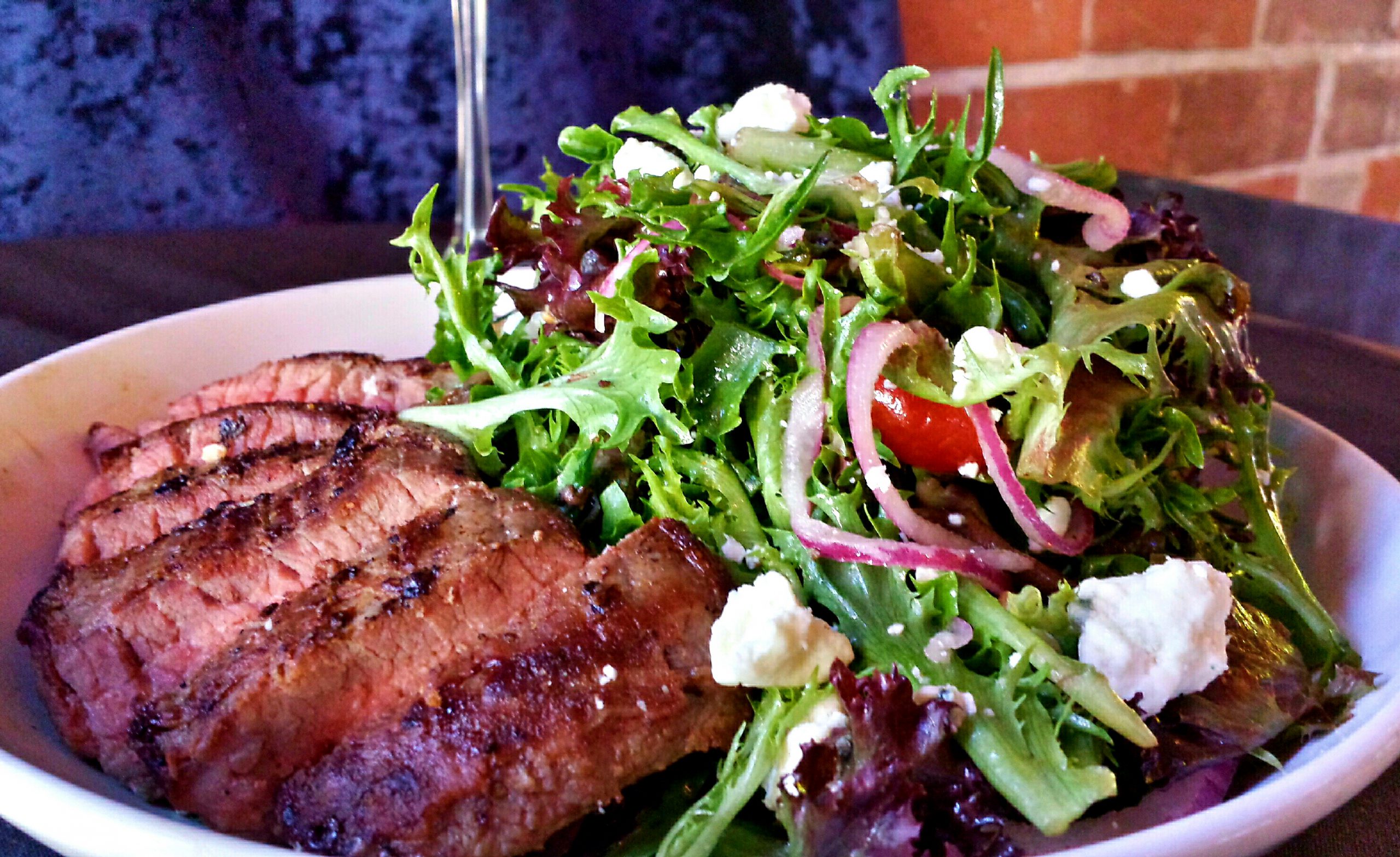 Beef and Blue Salad at Playground Bar & Lounge