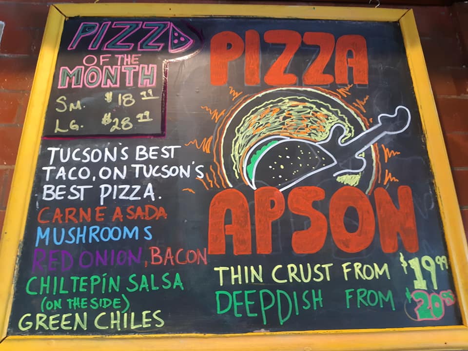 Pizza Apson at Rocco's