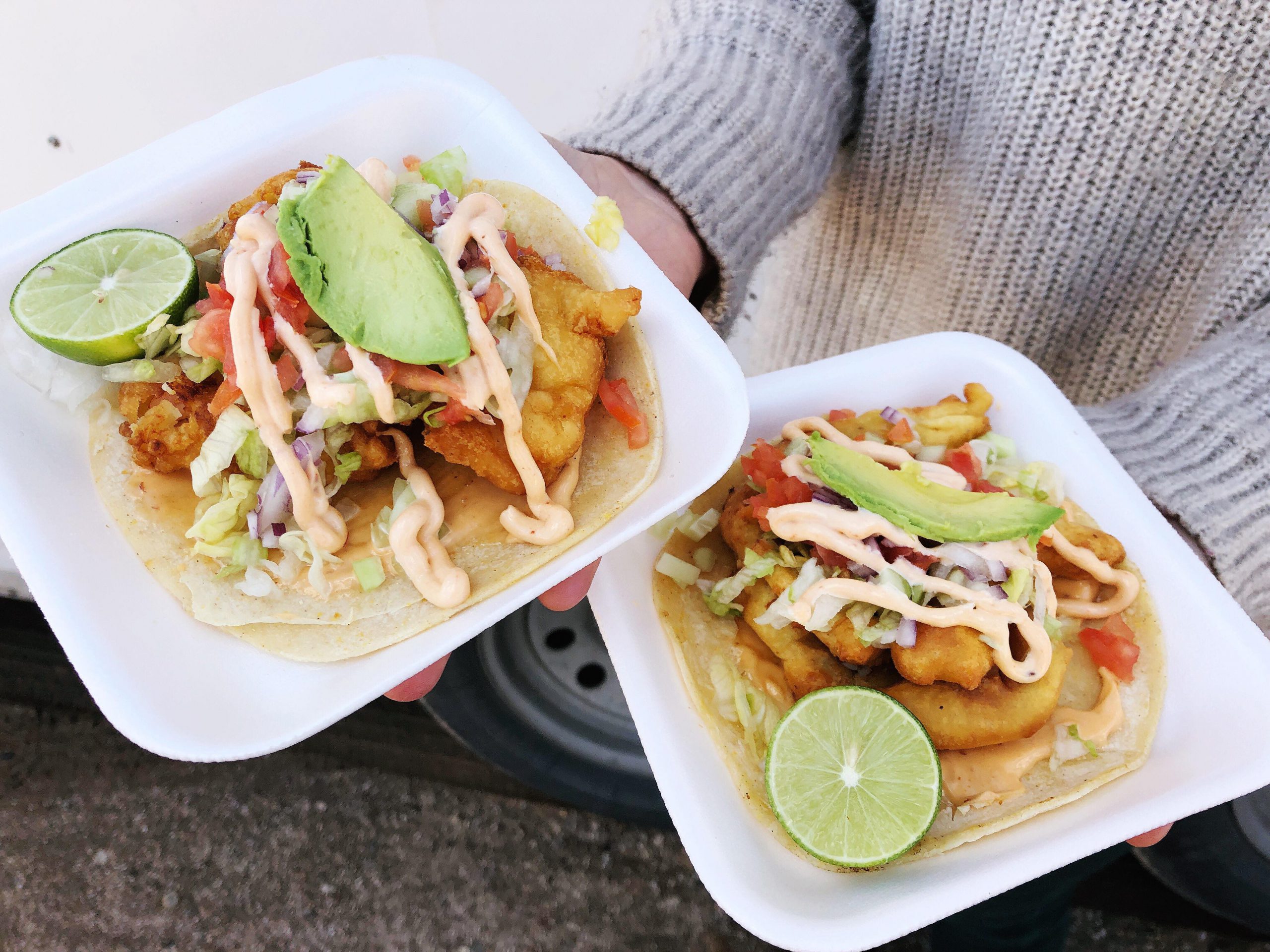 Shrimp & Fish Tacos at La Palma (Credit: Melissa Stihl)