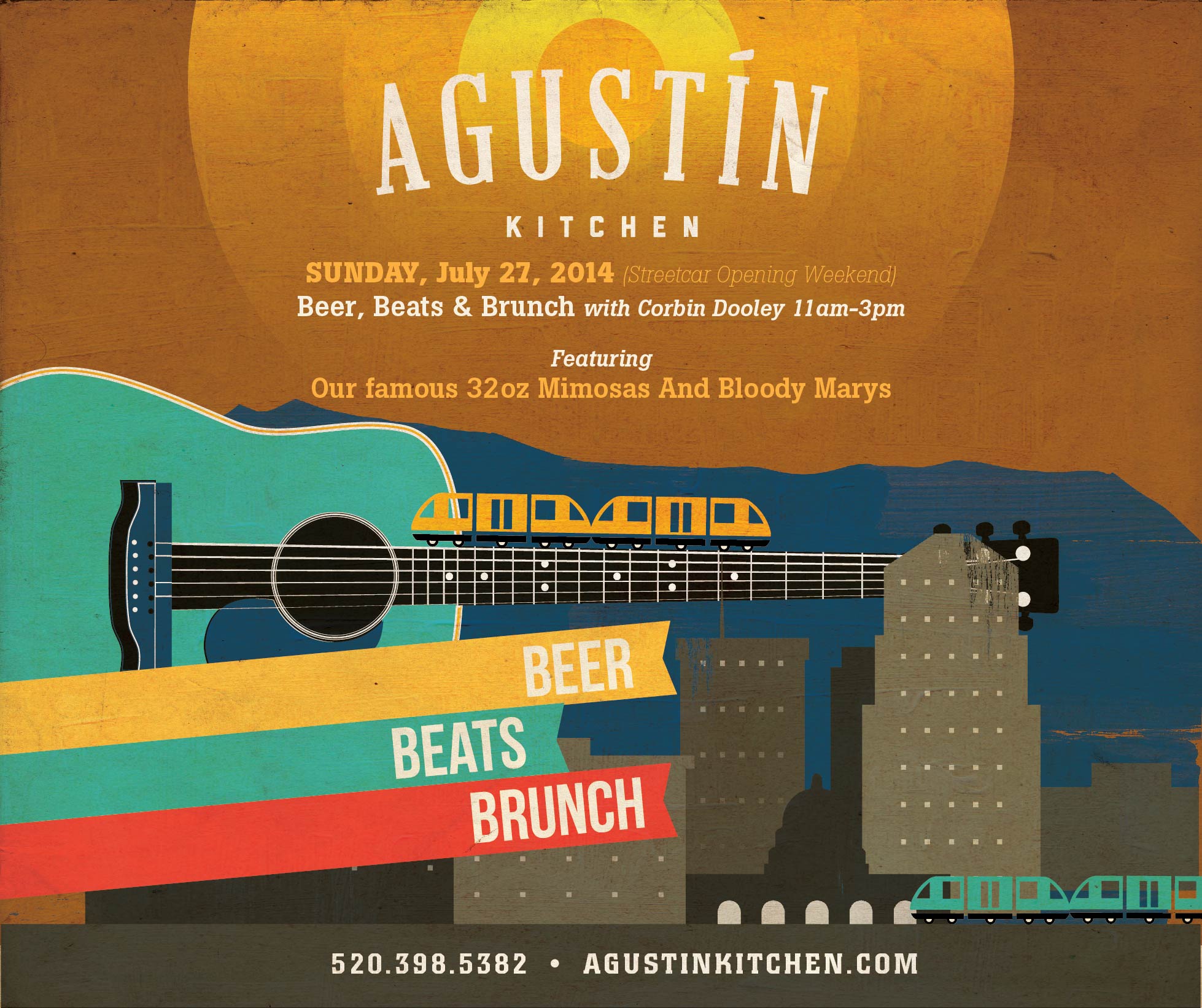 Agustín Kitchen Beer, Beats, & Brunch