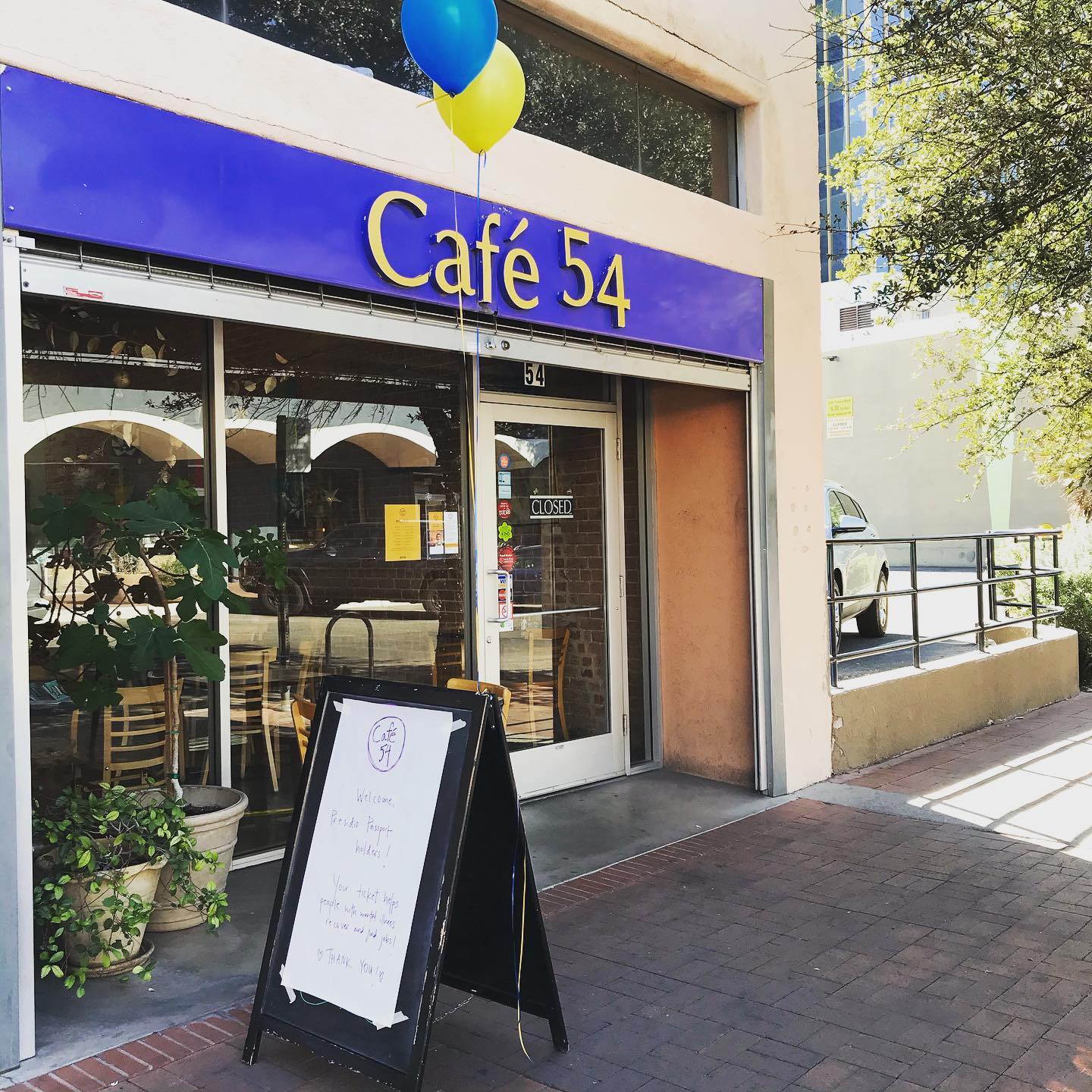 Cafe 54 facade