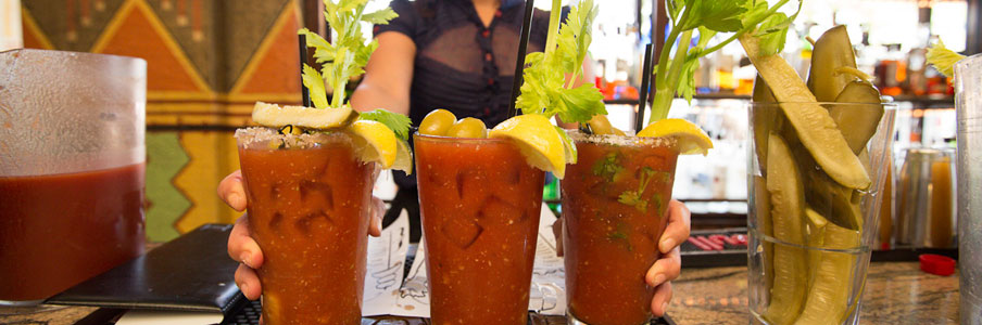 Build Your Own Bloody Mary Bar at Cup Café (Credit: Cup Café)