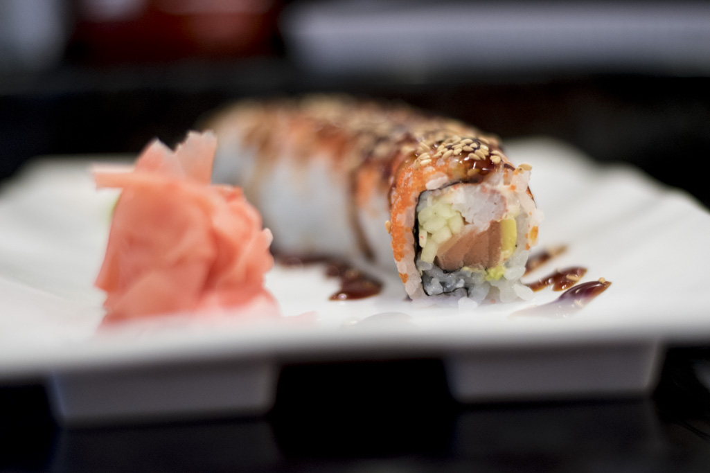 Oregon Roll at Sachiko Sushi Restaurant on Valencia Road (Credit: Jackie Tran)