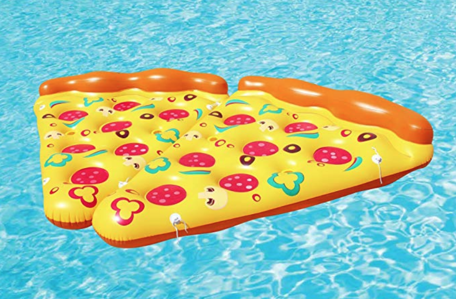 Pizza Slice Pool Float (Photo courtesy of Amazon.com)