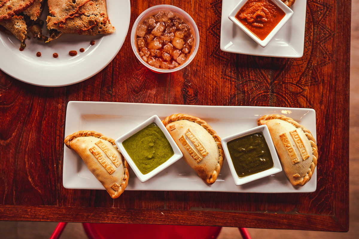 Empanadas at Bombolé Eatery (Credit: Jackie Tran)