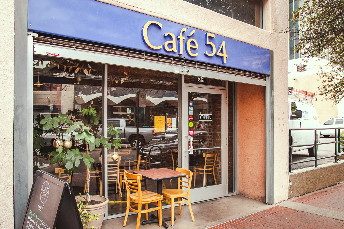 Facade at Cafe 54 (Credit: Jackie Tran)