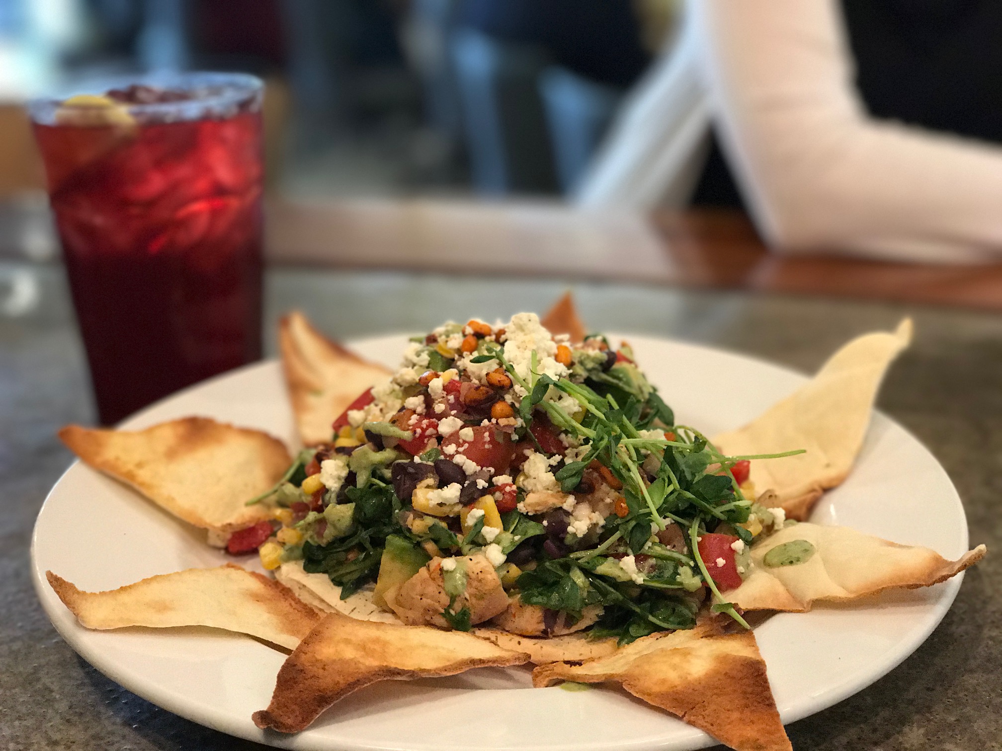 Pita Jungle Launches Seasonal Kitchen Crafts Spring Menu Revamps   TF Chicken Avocado Pita Tostada 1 