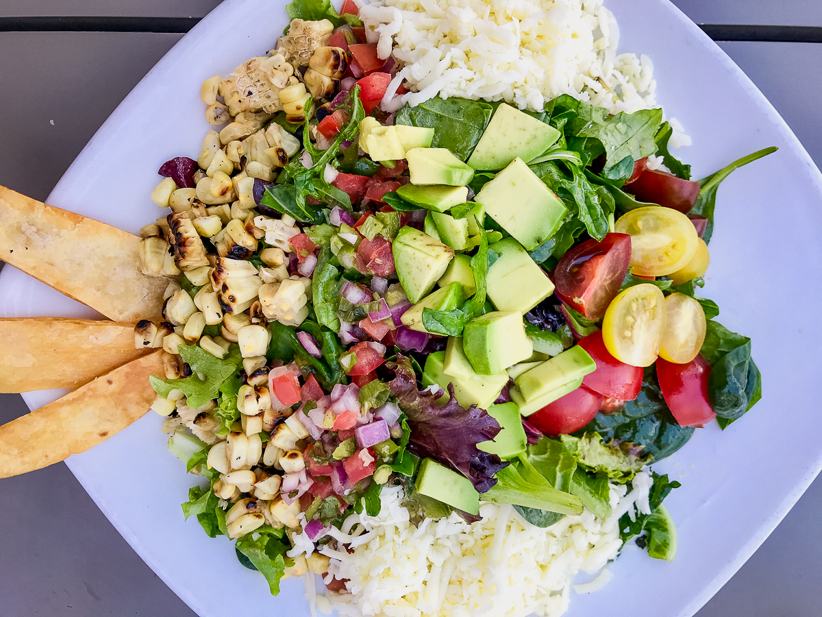 Southwest Salad at Cup Cafe (Credit: Claire Kaufman)