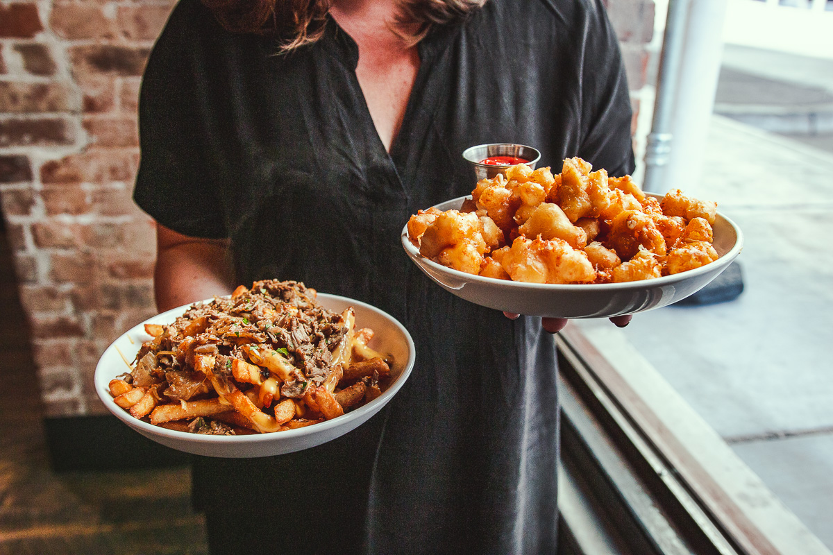 Prime Fries and Glory Curds at HUB Restaurant & Ice Creamery (Credit: Jackie Tran)