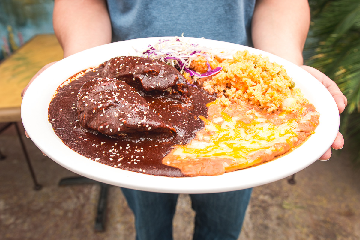 Chicken Mole at La Indita (Credit: Jackie Tran)