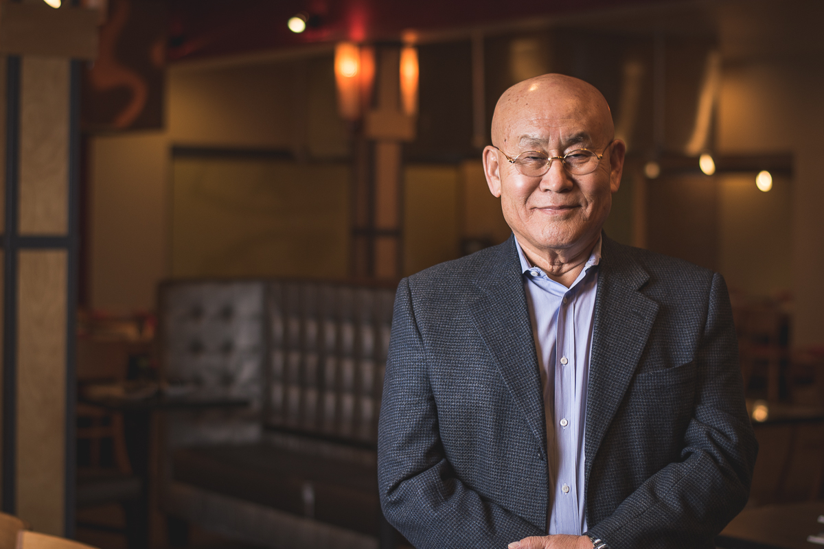 Kwang An, also known as Mr. An, at his restaurant Mr. An's (Credit: Jackie Tran)