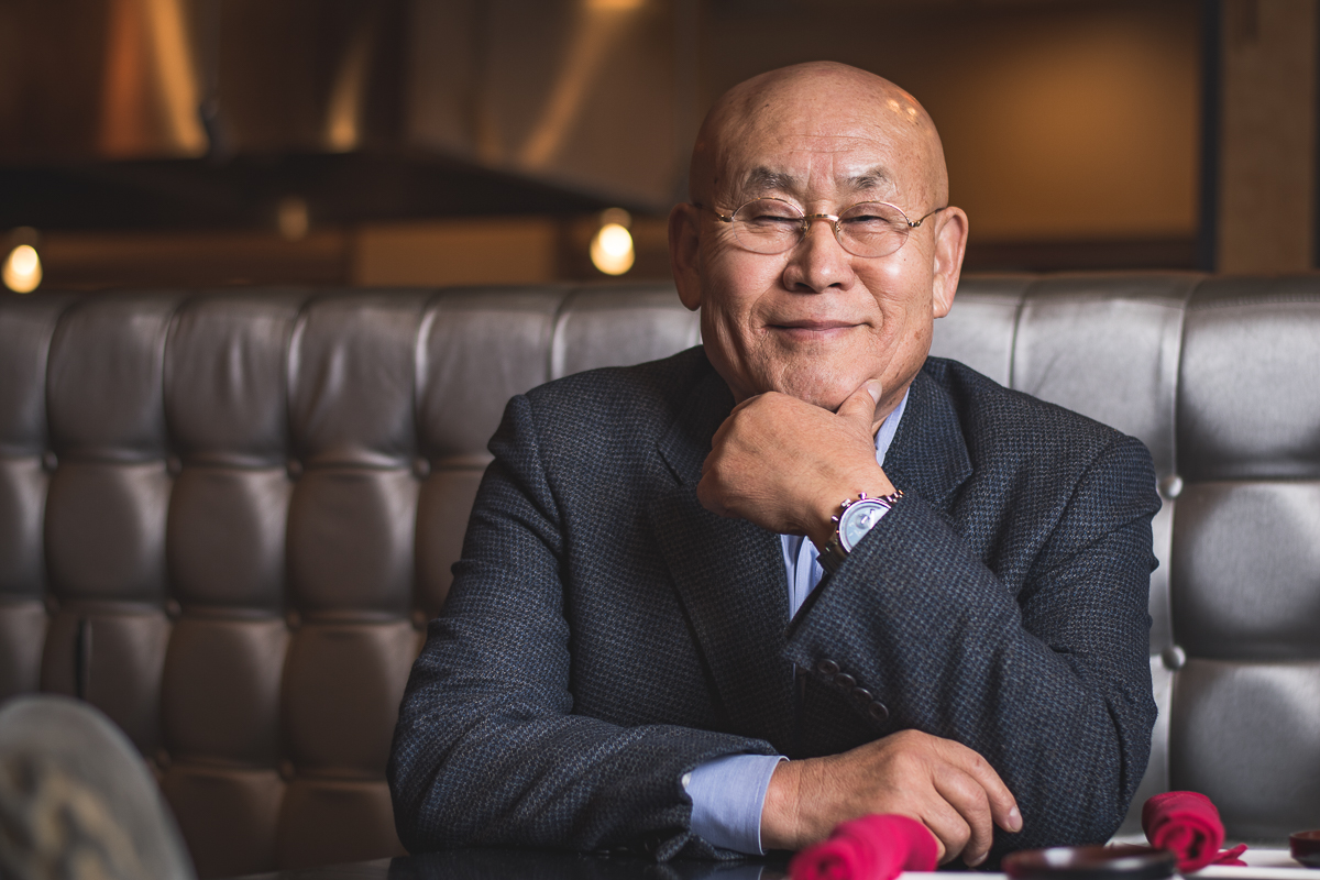 Kwang An, also known as Mr. An, at his restaurant Mr. An's (Credit: Jackie Tran)