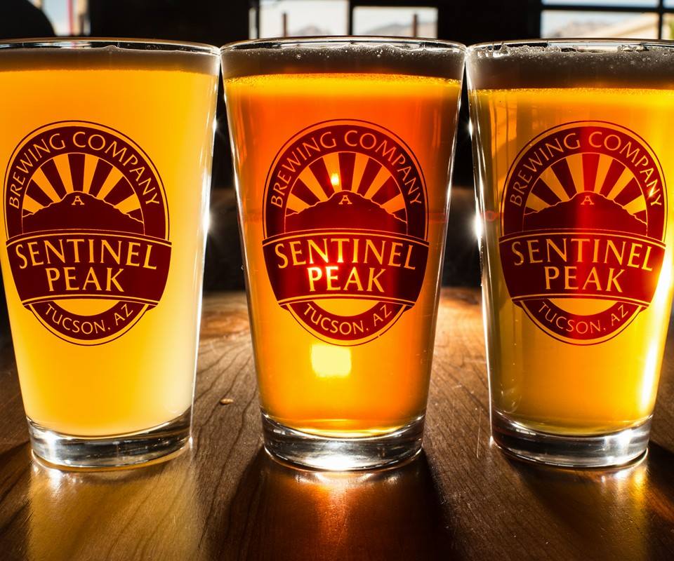 Sentinel Peak Brewing Company beers (Credit: Sentinel Peak Brewing Company on Facebook)