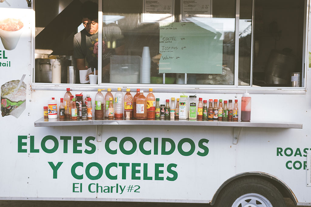 Delicious elote can be found at El Charly (Photo by Adam Lehrman)