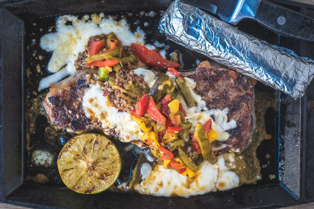 NY Strip estillo Charro at Charro Steak & Del Rey (Photo by Jackie Tran)