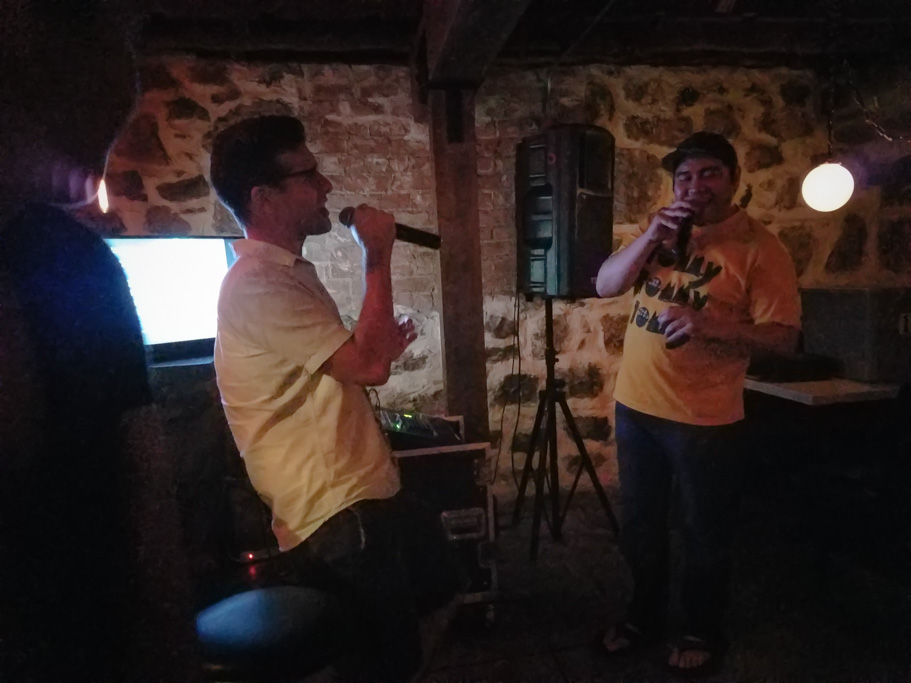 Karaoke at the Tough Luck Club (Credit: Jackie Tran)