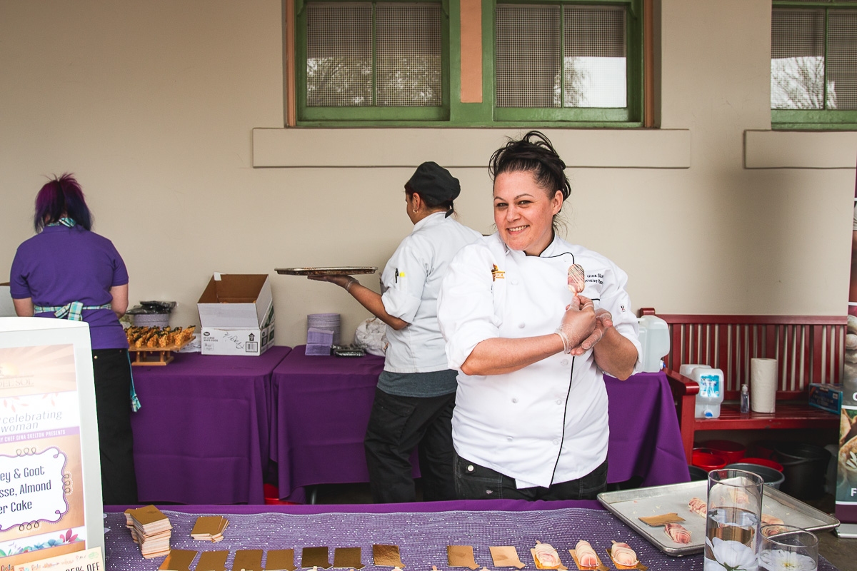 Executive pastry chef Gina Skelton from Casino Del Sol at Vida (Credit: Jackie Tran)