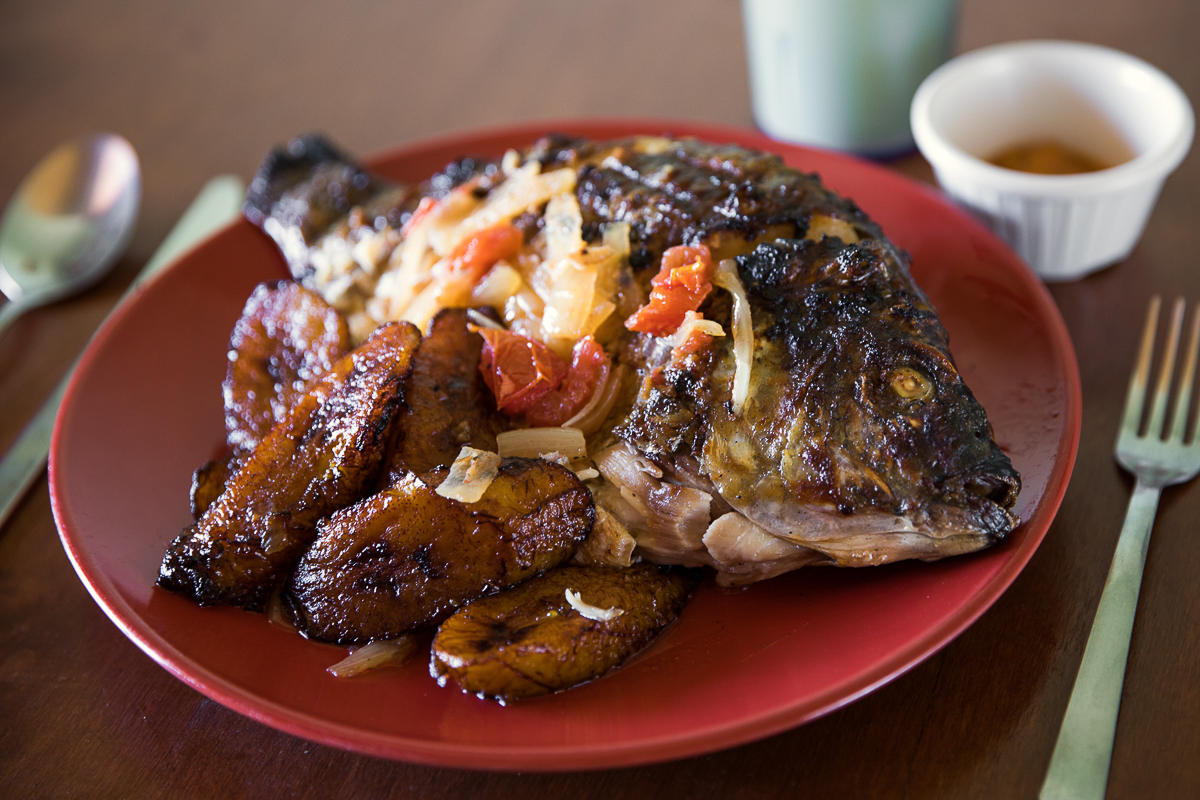 African grilled tilapia at Alafia West African Cuisine (Credit: Taylor Noel Photography)