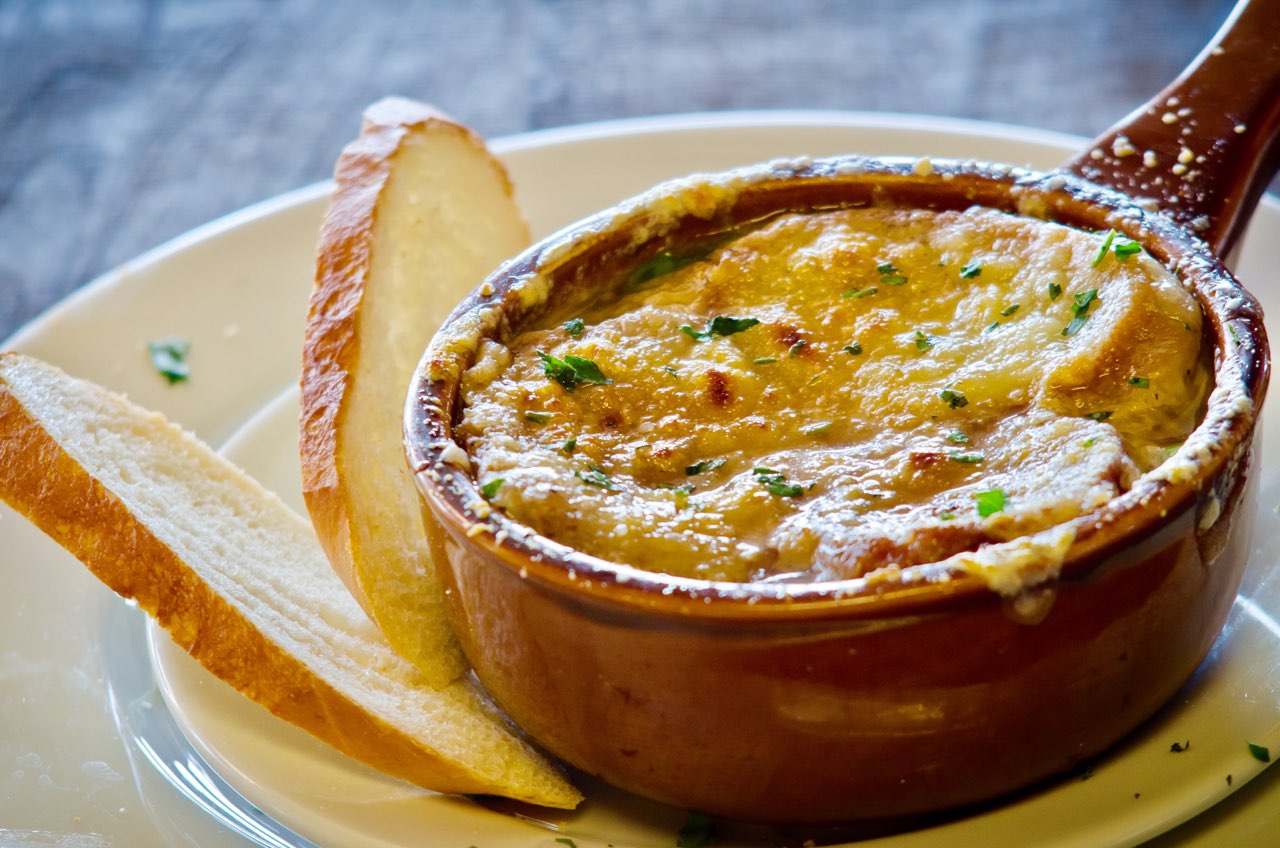 French Onion Soup (Photo courtesy of Ghini's French Caffe)
