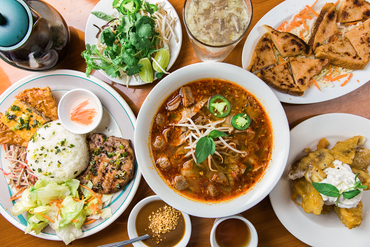 Assorted dishes at Ha Long Bay (Credit: Taylor Noel Photography)