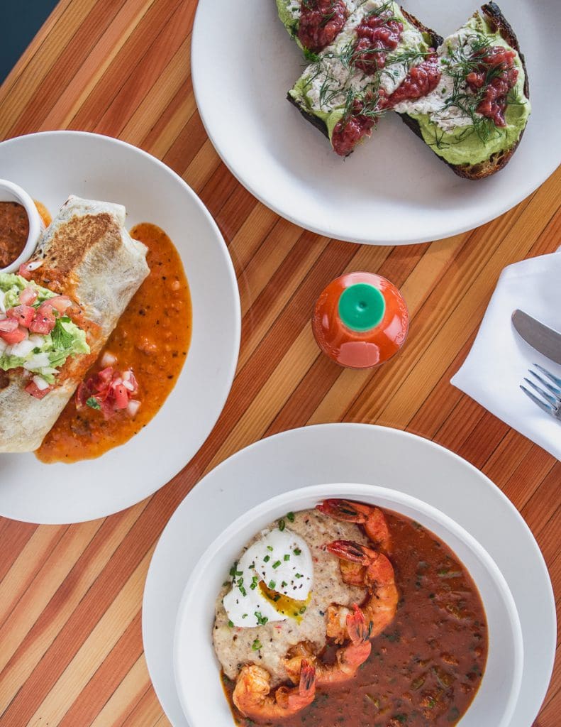 Summer 2017 menu items at Welcome Diner Tucson (Photo by Jackie Tran)